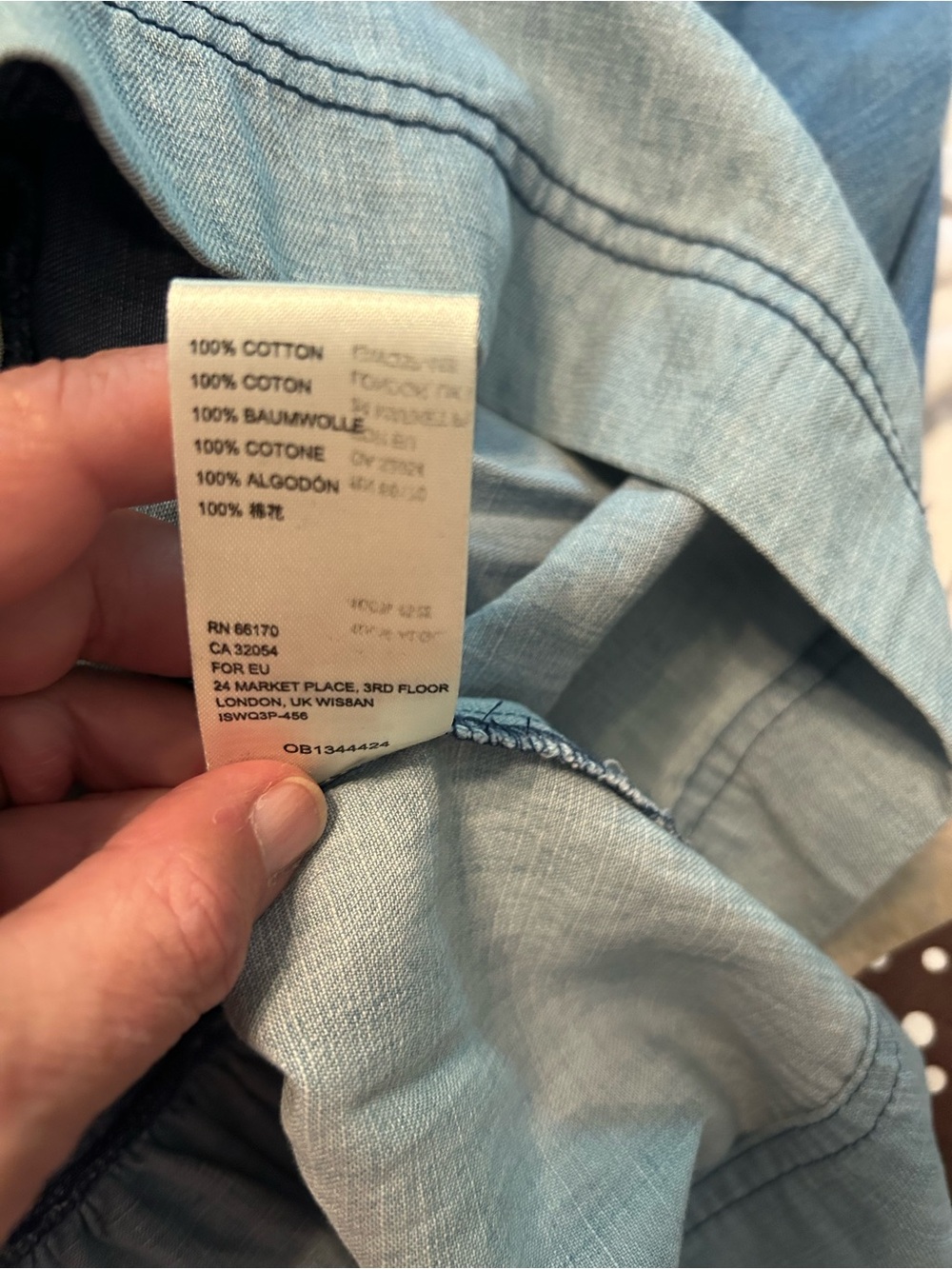 Free People Denim Patchwork Dress - Picture 8 of 8